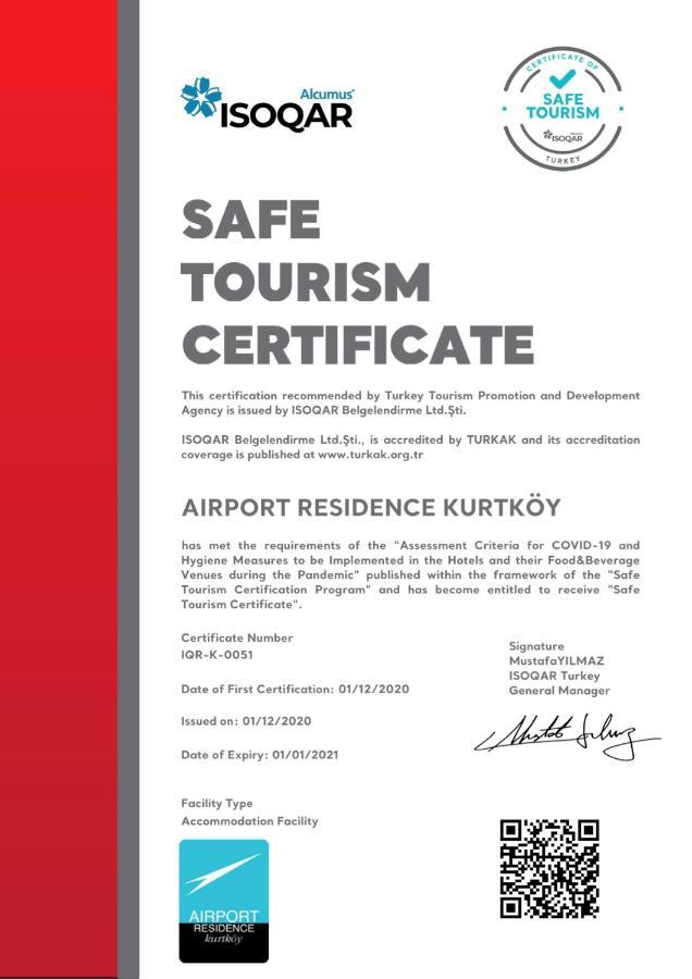 Airport Residence Istanbulská provincie Exteriér fotografie